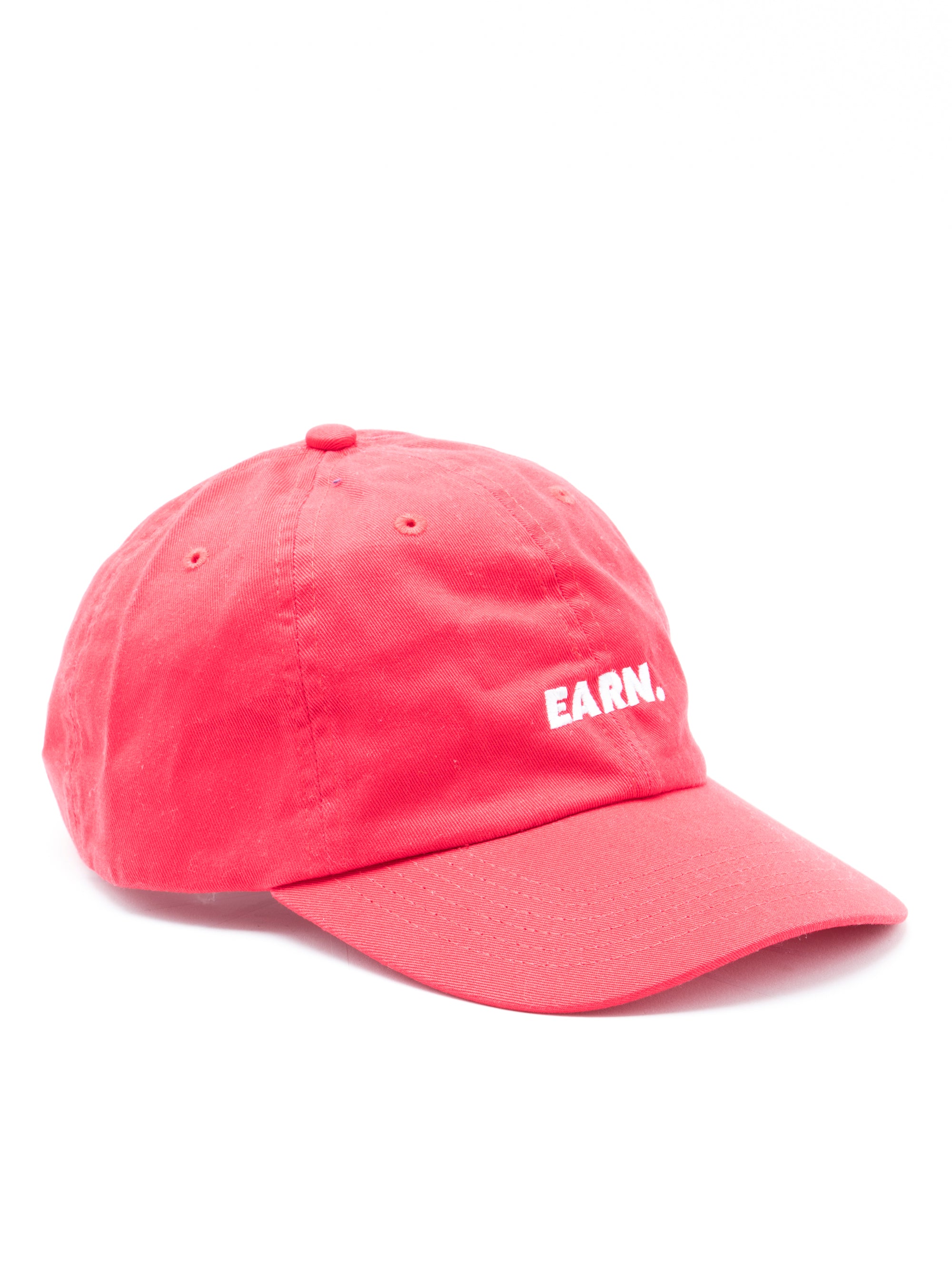 EARN W/ DOT DAD HAT - RED
