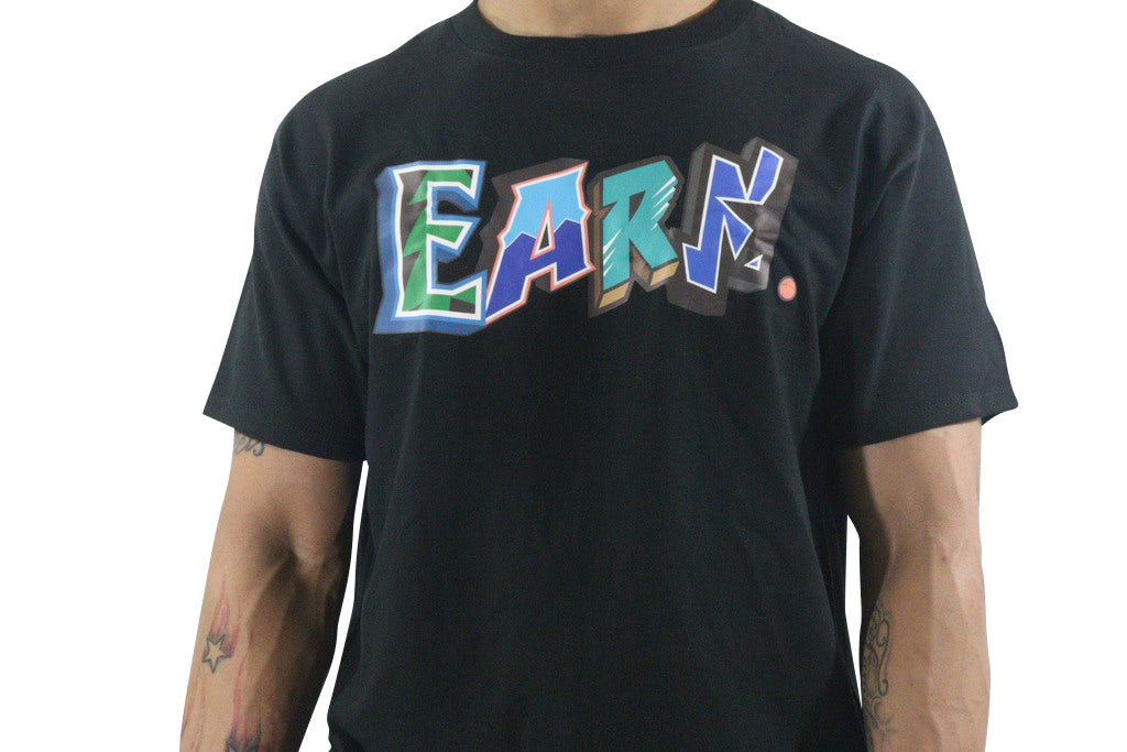 EARN HOOP TEE - BLACK