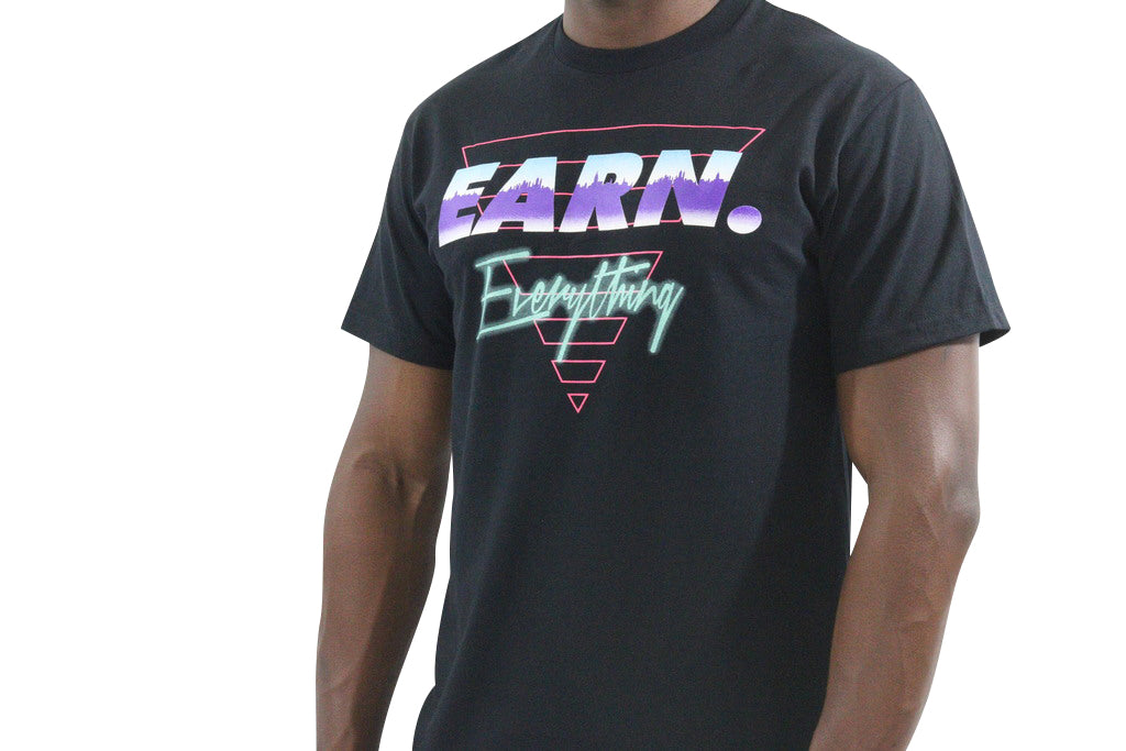 EARN EVERYTHING TEE - BLACK